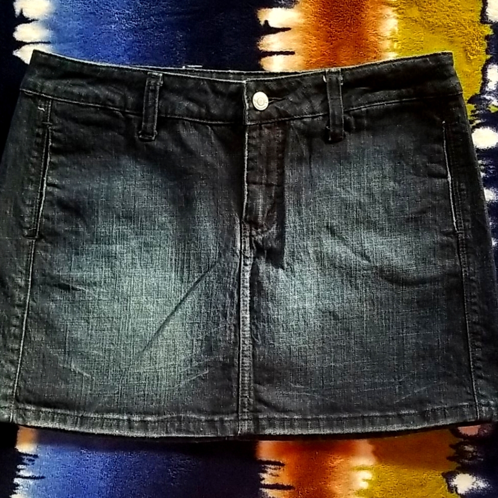 Seven7 jean skirt